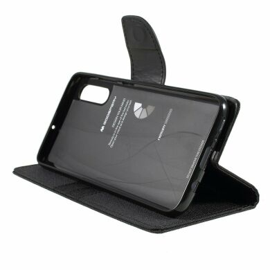 Чохол-книжка MERCURY Canvas Diary для Samsung Galaxy A70 (A705), Black