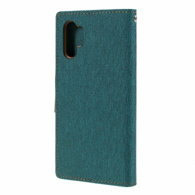 Чохол-книжка MERCURY Canvas Diary для Samsung Galaxy Note 10+ (N975) - Green