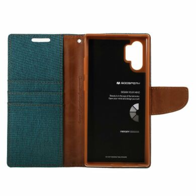 Чохол-книжка MERCURY Canvas Diary для Samsung Galaxy Note 10+ (N975) - Green