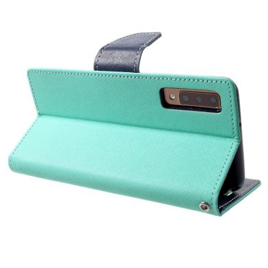 Чехол-книжка MERCURY Fancy Diary для Samsung Galaxy A7 2018 (A750) - Cyan
