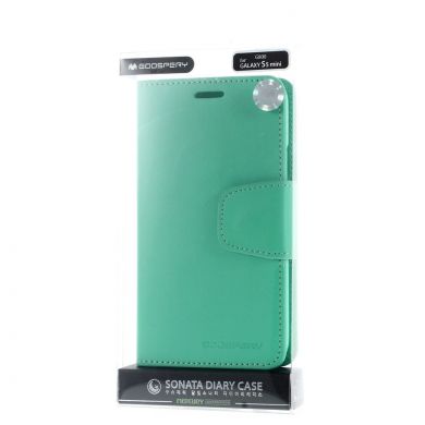 Чехол-книжка MERCURY Sonata Diary для Samsung Galaxy S5 mini - Turquoise