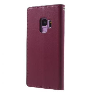 Чохол-книжка MERCURY Sonata Diary для Samsung Galaxy S9 (G960), Темно-красный