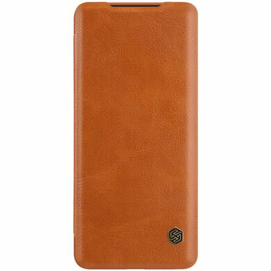 Чехол-книжка NILLKIN Qin Series для Samsung Galaxy S20 Ultra (G988) - Brown