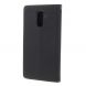 Чехол-книжка ROAR KOREA Cloth Texture для Samsung Galaxy A6+ 2018 (A605) - Black. Фото 3 из 9