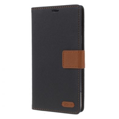 Чехол-книжка ROAR KOREA Cloth Texture для Samsung Galaxy A6+ 2018 (A605) - Black