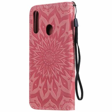 Чохол-книжка UniCase SunFlower Pattern для Samsung Galaxy A20s (A207) - Pink