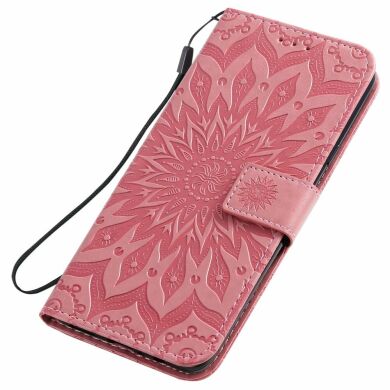 Чохол-книжка UniCase SunFlower Pattern для Samsung Galaxy A20s (A207) - Pink