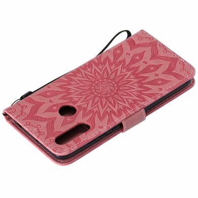 Чохол-книжка UniCase SunFlower Pattern для Samsung Galaxy A20s (A207) - Pink