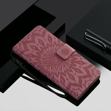Чохол-книжка UniCase SunFlower Pattern для Samsung Galaxy A20s (A207) - Pink