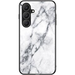 Чохол з малюнком Deexe Gradient Pattern для Samsung Galaxy S26 FE - White