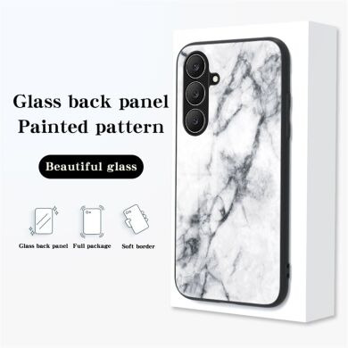 Чохол з малюнком Deexe Gradient Pattern для Samsung Galaxy S26 FE - White