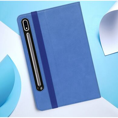 Чохол UniCase Business Style для Samsung Galaxy Tab S7 FE (T730/T736) - Blue
