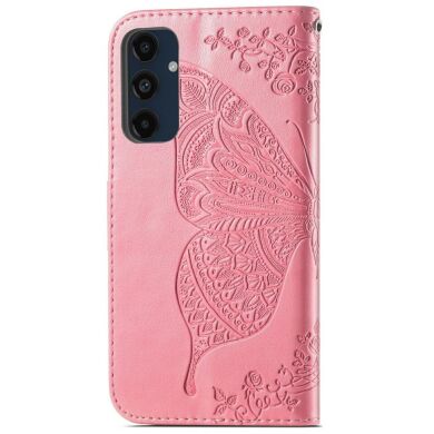 Чехол UniCase Butterfly Pattern для Samsung Galaxy S24 FE (S721) - Pink