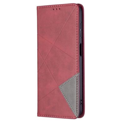 Чехол UniCase Geometric Pattern для Samsung Galaxy A13 5G (A136) / A04s (A047) - Red