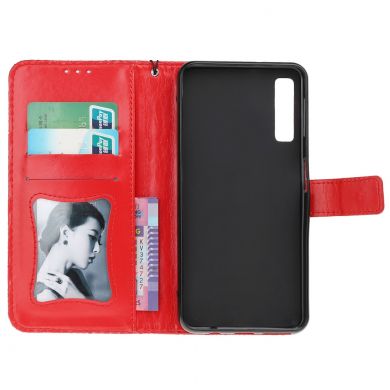 Чохол UniCase Leaf Wallet для Samsung Galaxy A7 2018 (A750) - Red