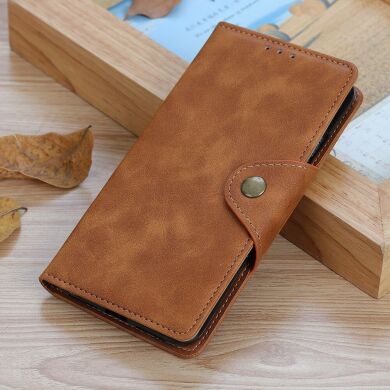 Чохол UniCase Vintage Wallet для Samsung Galaxy A21s (A217) - Brown