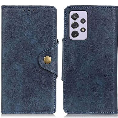 Чехол UniCase Vintage Wallet для Samsung Galaxy A73 - Blue