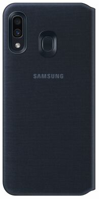 Чохол Wallet Cover для Samsung Galaxy A30 (A305) EF-WA305PBEGRU - Black