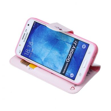 Чехол-книжка UniCase Life Style для Samsung Galaxy J7 (J700) / J7 Neo (J701) - Giraffe Pattern