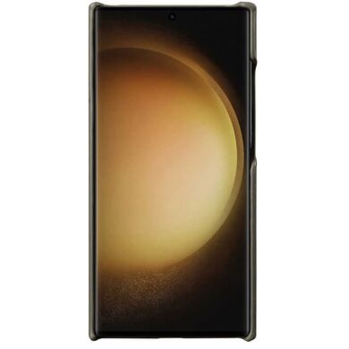 Шкіряний чохол MELKCO Leather Case для Samsung Galaxy S24 Ultra (S928) - Grey