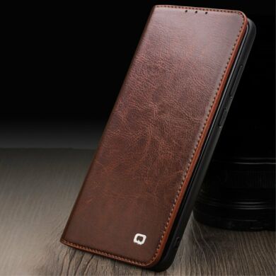 Шкіряний чохол QIALINO Classic Case для Samsung Galaxy S20 Ultra (G988) - Brown