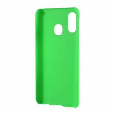 Пластиковий чохол Deexe Hard Shell для Samsung Galaxy A40 (А405) - Green
