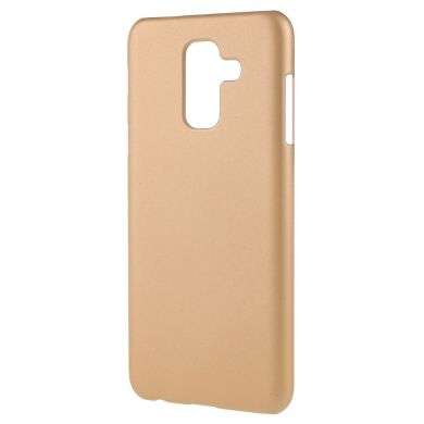 Пластиковый чехол Deexe Hard Shell для Samsung Galaxy A6+ 2018 (A605) - Gold