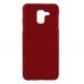 Пластиковый чехол Deexe Hard Shell для Samsung Galaxy J6 2018 (J600) - Red. Фото 1 из 4