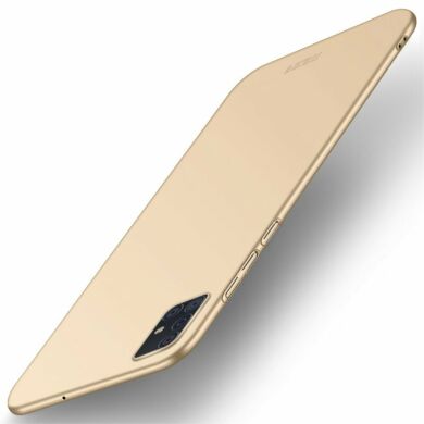 Пластиковый чехол MOFI Slim Shield для Samsung Galaxy A51 (А515) - Gold