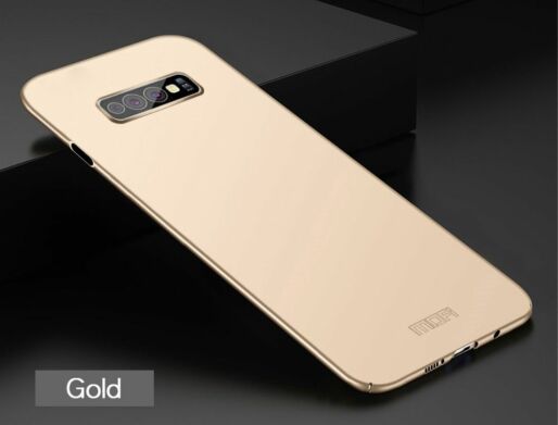Пластиковый чехол MOFI Slim Shield для Samsung Galaxy S10e - Gold