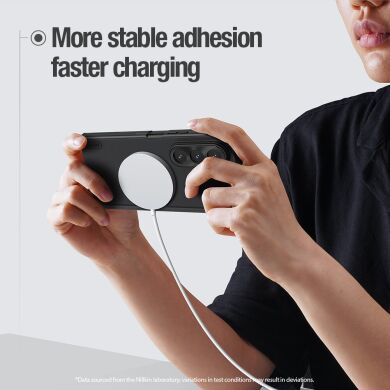 Пластиковый чехол NILLKIN Frosted Shield Magnetic (FF) для Samsung Galaxy Fold 7 - Black