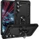 Протиударний чохол з підставкою Deexe Armor Case для Samsung Galaxy S26 FE - Black