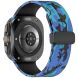 Ремешок Deexe Camouflage Pattern для Samsung Galaxy Watch Ultra (47mm) - Blue. Фото 1 из 6