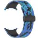 Ремешок Deexe Camouflage Pattern для Samsung Galaxy Watch Ultra (47mm) - Blue. Фото 2 из 6