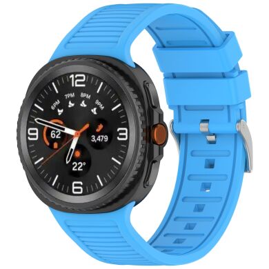 Ремешок Deexe Durable Strap для Samsung Galaxy Watch 8 (40/44mm) / 8 Classic - Sky Blue