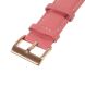 Ремешок Deexe Leather Strap для часов с шириной крепления 22мм - Pink. Фото 6 из 6