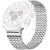Ремінець Deexe Pulsar для Samsung Galaxy Watch 8 (40/44mm) / 8 Classic (43/47mm) / Ultra 2 - Silver