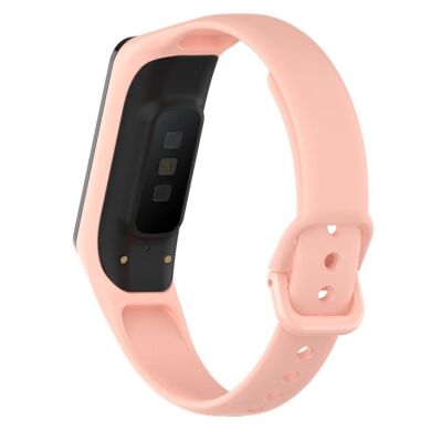 Ремешок Deexe Soft Touch для Samsung Galaxy Fit 2 (SM-R220) - Light Pink