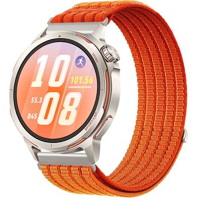 Ремешок Deexe Soft Weave для часов с шириной крепления 20мм - Orange