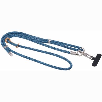 Ремешок для смартфона Deexe Crossbody Strap - Blue