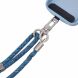 Ремешок для смартфона Deexe Crossbody Strap - Blue. Фото 3 из 5