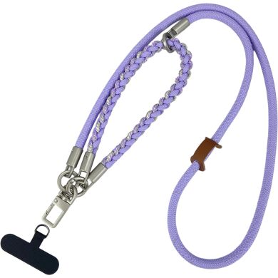 Ремешок для смартфона Deexe Woven Strap - Purple