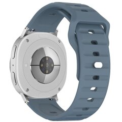 Ремешок KALEBOL Wave Pattern для Samsung Galaxy Watch 8 (40/44mm) / 8 Classic - Navy Blue