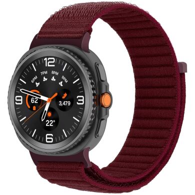 Ремешок Reframe Weave Loop для Samsung Galaxy Watch 8 (40/44mm) / 8 Classic - Wine Red