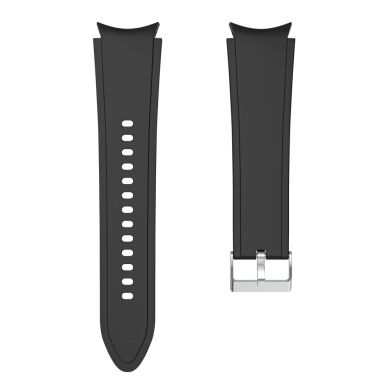Ремешок UniCase Silicone Strap для Samsung Galaxy Watch 4 Classic (46mm) / Watch 4 Classic (42mm) / Watch 4 (40mm) / Watch 4 (44mm) - Black