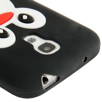 Силиконовая накладка Deexe Penguin Series для Samsung Galaxy S4 mini (i9190) - Black
