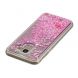 Силиконовая (TPU) накладка Deexe Fashion Glitter для Samsung Galaxy A6 2018 (A600) - Pink. Фото 4 из 7