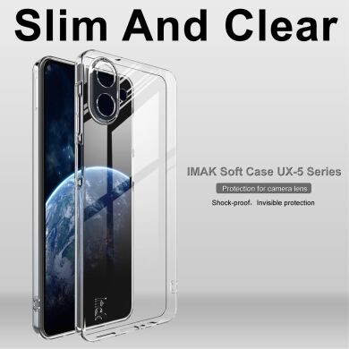 Силиконовый чехол IMAK UX-5 Series для Samsung Galaxy A07 (A075) - Transparent