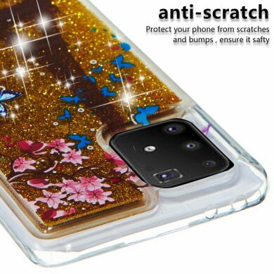 Силиконовый (TPU) чехол Deexe Fashion Glitter для Samsung Galaxy S10 Lite (G770) - Eiffel Tower