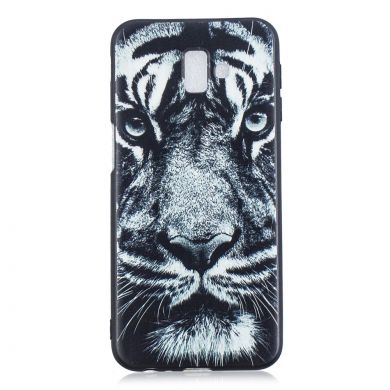 Силіконовий (TPU) чохол Deexe Life Style для Samsung Galaxy J6+ (J610), Tiger